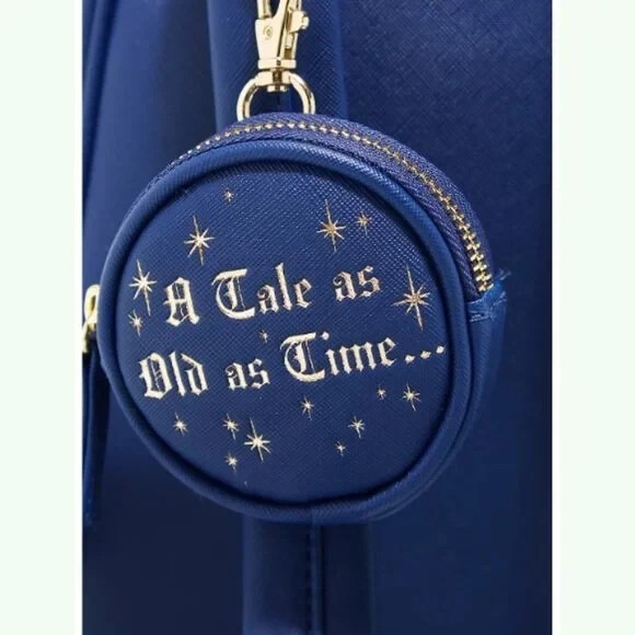 Her Universe Disney Beauty and the Beast Tale as Old as Time‎ Mini Backpack - Picture 4 of 5